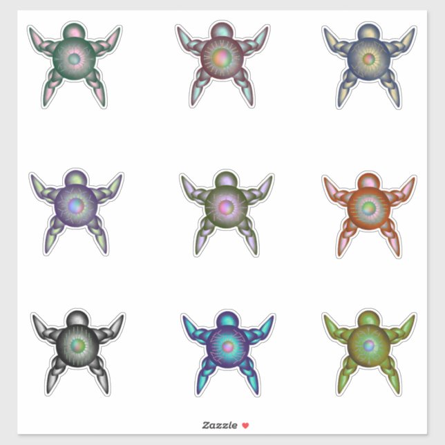 Sticker Hommes de Fer (Feuille)