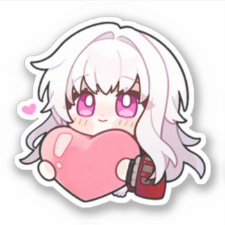 Sticker Honkai Star Rail Chibi Clara