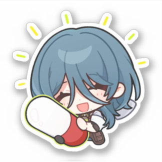 Sticker Honkai Star Rail Chibi Natasha
