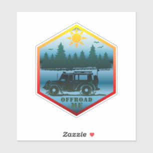 STICKER HORS ROUTE MOI