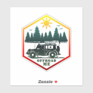 Sticker HORS ROUTE MOI Wilderness