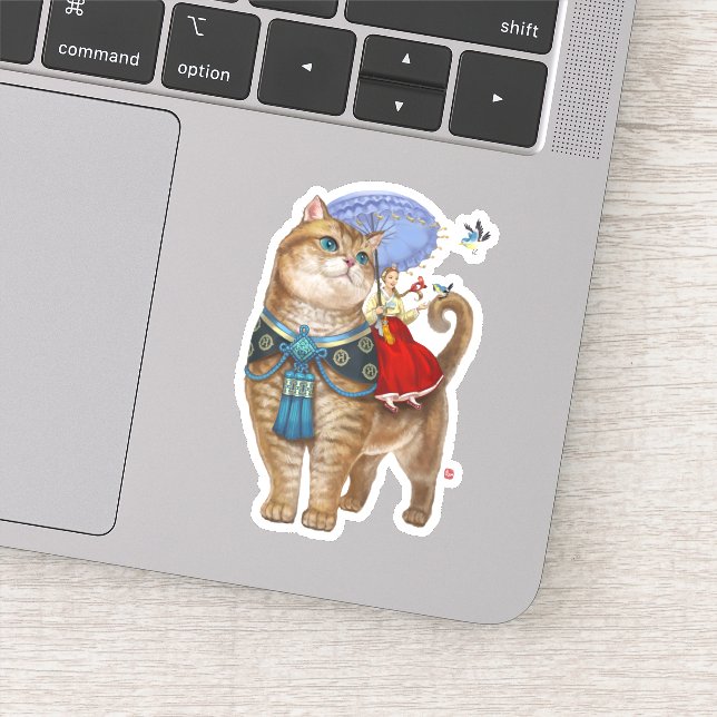 Sticker Hosico (Détail)