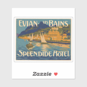 Sticker Hôtel Evian Les Bains Spledide