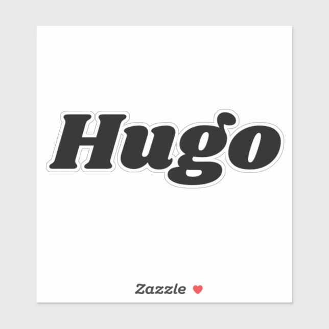 Sticker Hugo (Feuille)