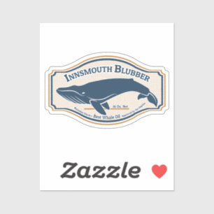 Sticker Huile de baleine noire d'Innsmouth