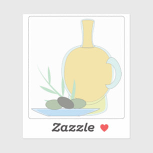 Sticker Huile d'olive