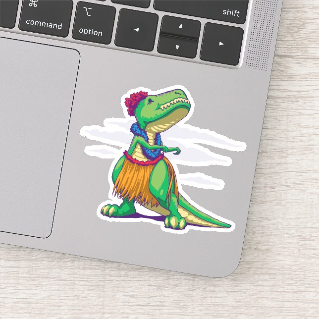 Sticker Hula Rex (Détail)