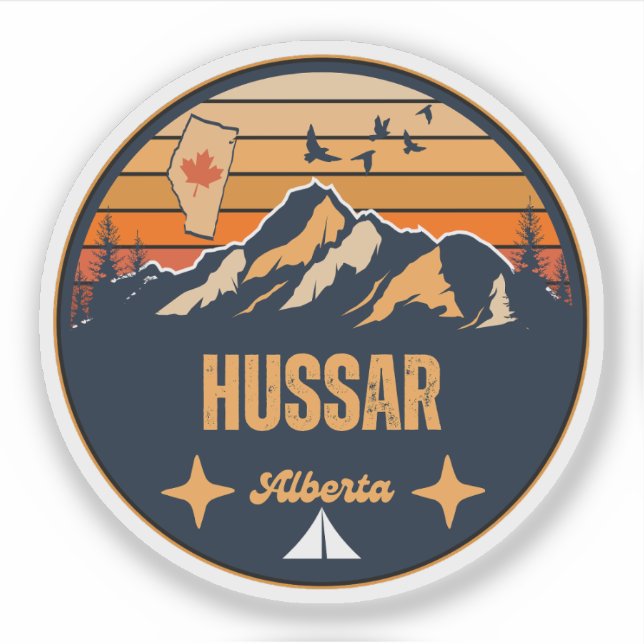 Sticker Hussar (Alberta) (Devant)