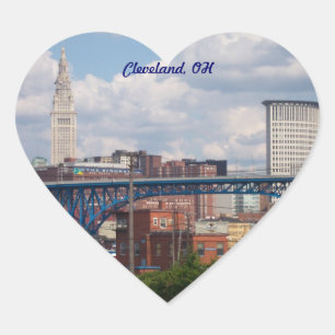 Sticker I Heart Cleveland