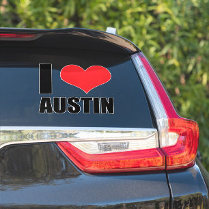 Sticker I Love Austin