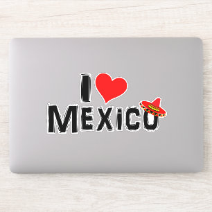 Sticker I Love Mexico