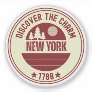 Sticker I Love NY - New York City Souvenir