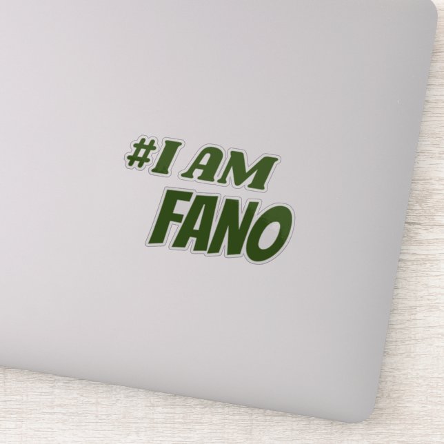 Sticker #IAmFano Fano Amhara (Détail)