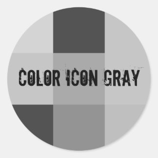 Sticker Icon Grau