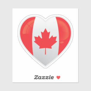Sticker Icône de l'amour au Canada