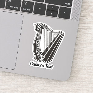 Sticker Icône Harpe