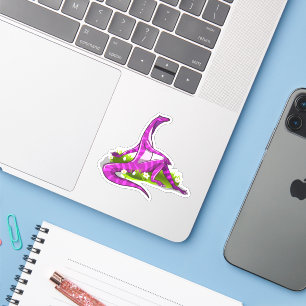 Sticker Iguanodon Montre Sa Beauté Naturelle.
