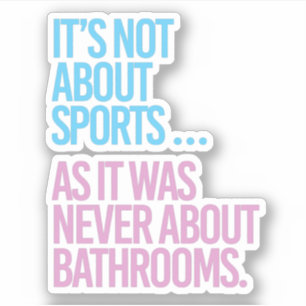 Sticker Il ne s'agit pas de sport