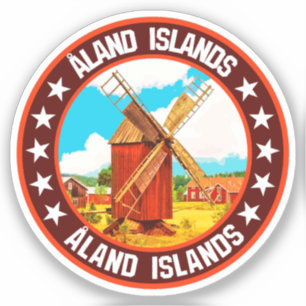 Sticker Îles Åland