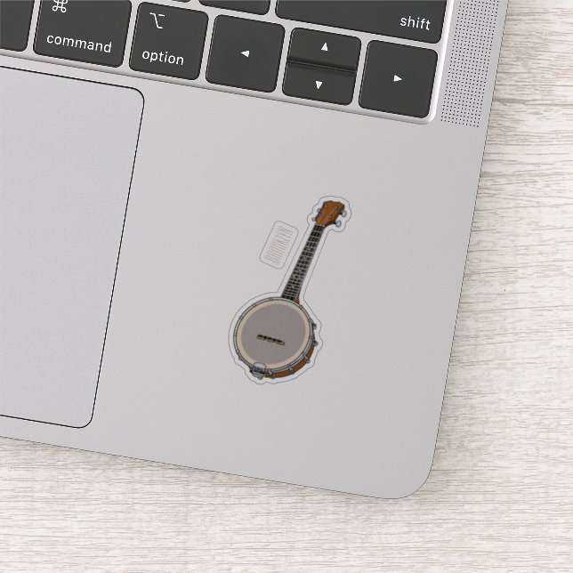 Sticker Illustration de Banjo (Détail)