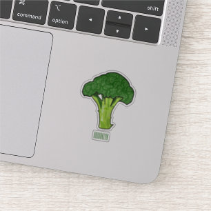 Sticker Illustration de Broccoli