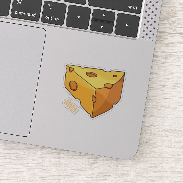 Sticker Illustration de fromage (Détail)