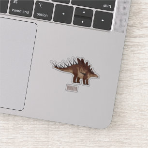 Sticker Illustration de Kentrosaurus