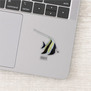 Sticker Illustration de l'idole mauresque