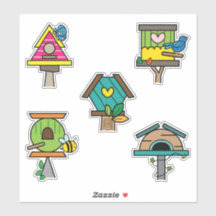 Illustration de Maison d'Oiseau Fantaisiste | Colo