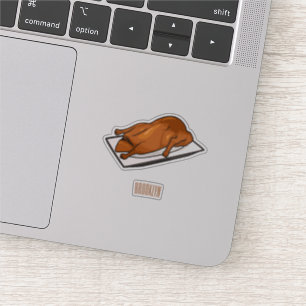 Sticker Illustration de Peking duck