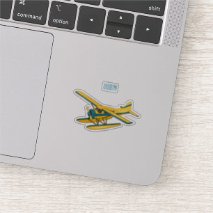 Sticker Illustration d'hydravion