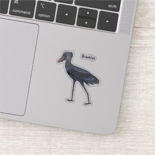 Sticker Illustration d'oiseau de cordonnier