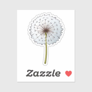 Sticker Illustration du dandelion de dessin