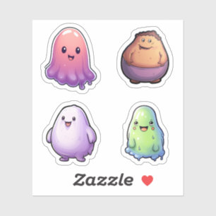 Sticker Illustration du fantôme du dessin