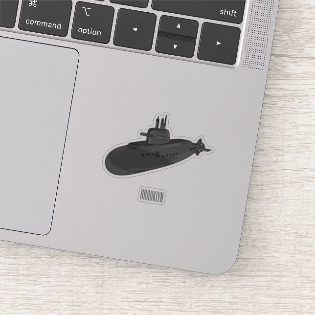 Sticker Illustration sous-marine (Détail)