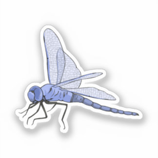 Sticker Illustration vectorielle de libellules