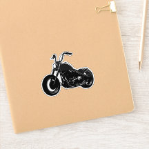 Illustration vectorielle de moto cruiser classique