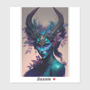 Sticker Imaginaire Elfe foncé