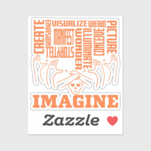 Sticker Imaginez - Conception ASL