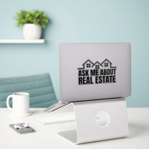 Sticker Immobilier - Me questionner sur l'immobilier