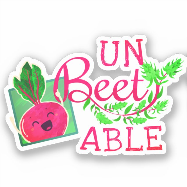 Sticker Incroyable - Jardin Punny (Recto)