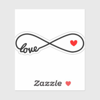 Sticker Infinity Love, symbole