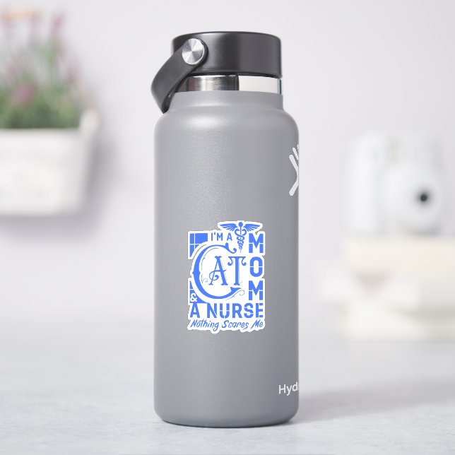 Sticker Infirmière maternelle - Drôle cadeau pour les infi (HydroFlask)