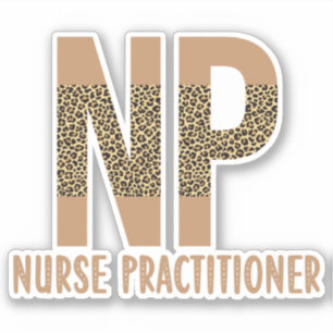 Sticker Infirmière Praticien NP appréciation infirmière gu
