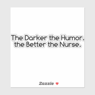 Sticker Infirmières d'Humour foncé