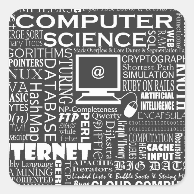 Sticker informatique (Devant)