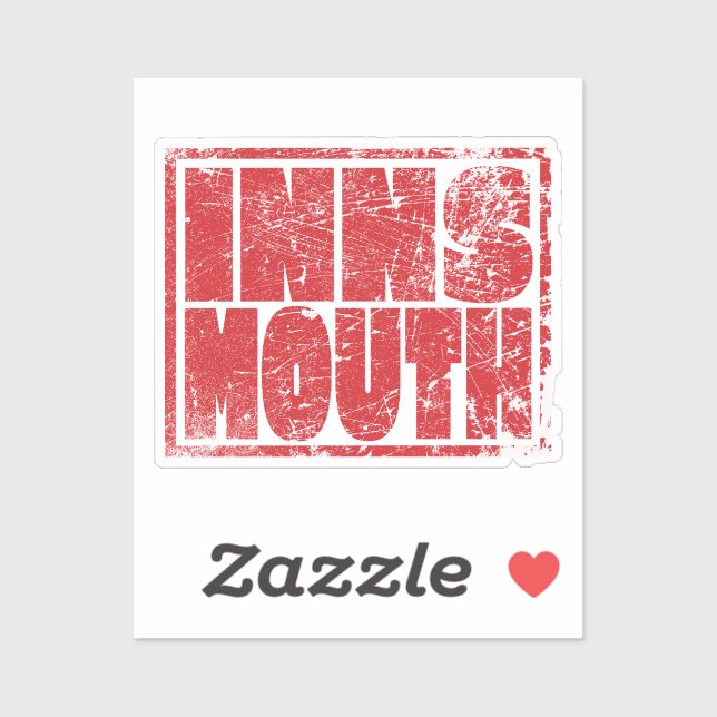 Sticker Innsmouth Letting Lovecraft (Feuille)
