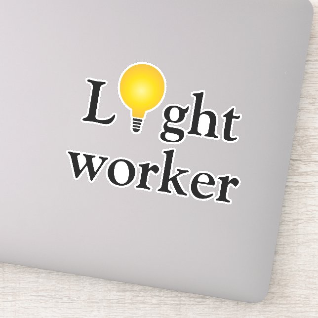 Sticker Inspiration Lightworker (Détail)