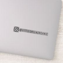 Sticker Instagram | Votre Sticker Vinyl Insta Name