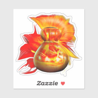 Sticker Instrument Ipu Hawaii Gourd